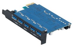 رم ریدر - کارت خوان اوریکو PVU3-5O2I  5Port PCI Express Card Hub117507thumbnail